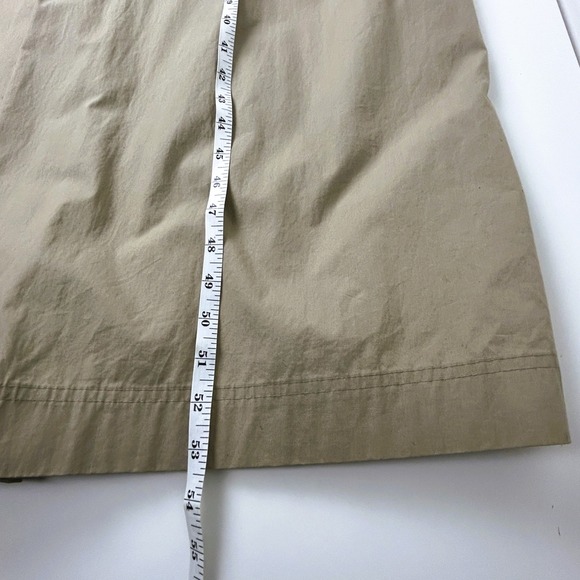 Bugatti Trench Coat Mens 44L Beige Vintage Long Cotton Made in West Germany - Picture 14 of 16